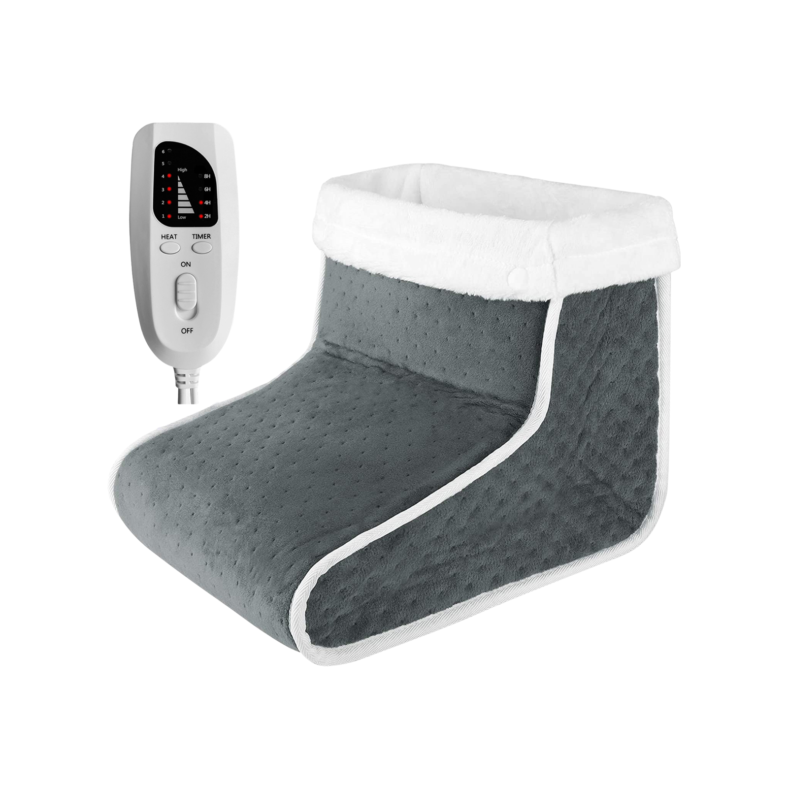 Electric Heated Foot Warmer Foot Heating Pad for Men and Women with