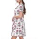 thumbnail image 2 of Disketp Cute Poodle Dog para Vestido de Manga Corta para Mujeres, Vestidos de Verano para Mujeres, Casual y Holgado para la Playa, 2 of 6