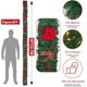 thumbnail image 2 of Pre-assembled Light Christmas Wreath with Lights for interior Decoration, Fireplace, Stairs, Door Christmas Wreath Decoration Battery Powered, 2 of 8