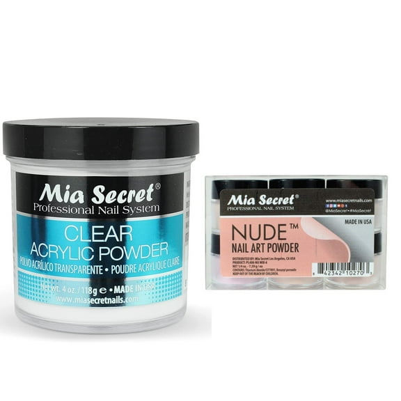 Mia Secret - Nude Set   4 oz Clear