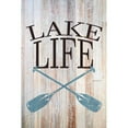 thumbnail image 3 of Allen, Kimberly 13x18 Black Modern Framed Museum Art Print Titled - Lake Life, 3 of 5