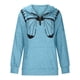 thumbnail image 5 of Sudadera para mujer Otoño Sudaderas Moda Otoño Invierno Manga larga Estampado sólido Tops con capucha Odeerbi  ODB-5, 5 of 6