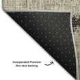 thumbnail image 5 of Addison Rugs Mayfield Premium Machine Washable Transitional Stripes Brown Rectangle Rug, 9' x 12', 5 of 6