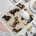 thumbnail image 2 of Dachshund Square 8.3x9.8 Inch Non-Slip Rubber Bottom Printed Mouse Pad, Gaming Mousepad for Office and Gaming, 2 of 6
