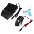 thumbnail image 1 of Keyboard Mouse Converter Set,  5.0 Mechanical Gaming Keyboard Plug and Play Wired  Connection Portable Keypad Mouse Adapter  for Mobile Game, 1 of 7