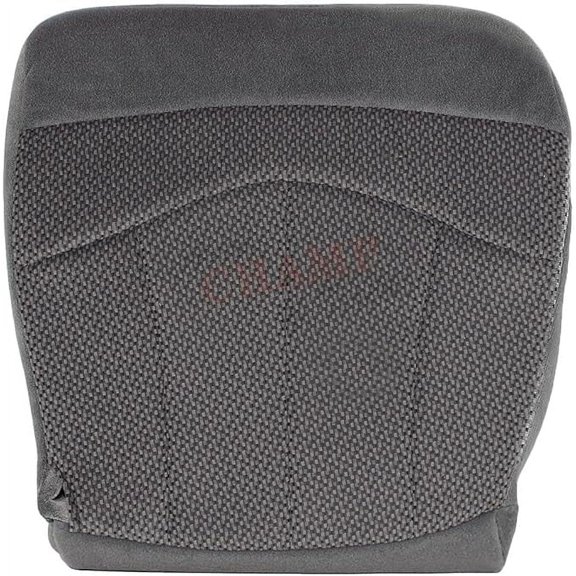 Auto Champ Of Texas: Compatible with 1999-2003 Ford F-150 XLT Passenger Side Bottom Cloth Seat Cover in Dark Gray
