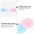 thumbnail image 5 of LOLIPPYY 5pcs Silicone Flat Sink Plug Cover Assorted Color Kitchen Sink, 5 of 8