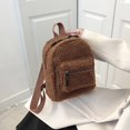 thumbnail image 1 of Mini mochila de pana para mujer, morral pequeño de Color sólido, sencillo e informal, para viaje, 2022 Fivean unisex, 1 of 2