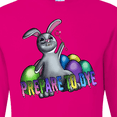 thumbnail image 4 of Inktastic Prepare to Dye Easter Bunny Long Sleeve T-Shirt, 4 of 5
