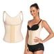 thumbnail image 4 of Chaleco moldeador de cintura de látex para mujer, cinturón adelgazante, faja moldeadora de espalda Piel 2XL, 4 of 9