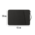 thumbnail image 2 of Funda impermeable para portátil de 15,6 pulgadas, de fibra de poliéster, a prueba de golpes, color gris oscuro, 15,6 pulgadas, 2 of 5