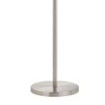 thumbnail image 4 of Benjara BM224902 Lampadaire Tubulaire en Métal avec 2 Bras Réglables&44; Argent, 4 of 5