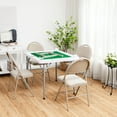 thumbnail image 2 of Goplus 35" 4-Player Mahjong Card Game Portable Folding Table w/Cup & Coin Holder, 2 of 10