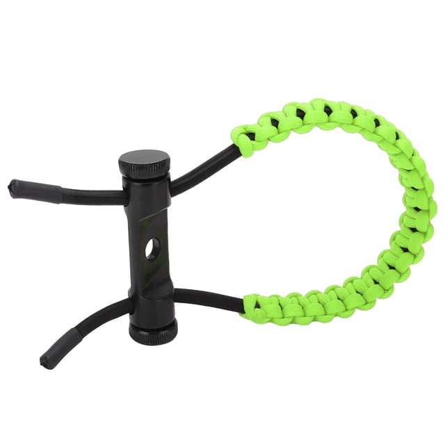 Écharpe de Poignet avec Nœud, Écharpe de Poignet Ajustable en Nylon pour Tir à l'Arc pour l'Entraînement Violet, Jaune, Rouge, Orange, Vert