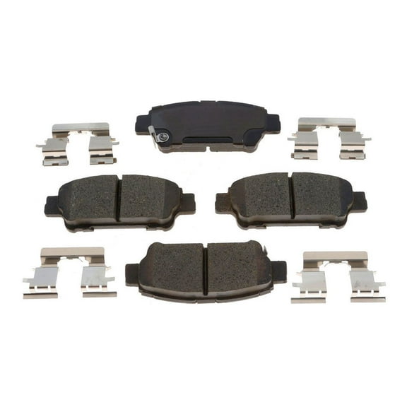 Disc Brake Pad Set Fits select: 2004-2010 TOYOTA SIENNA