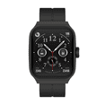 thumbnail image 3 of E EYAFA 3D Flexible High-Definition Curved 1.95 inch AMOLED Screen Bluetooth Call Sports Watch for Men and Women-Black, 3 of 19
