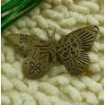 thumbnail image 2 of K-KED 21 Pcs Bronze Plated Butterfly Charms Pendant 55X32MM S2243 DIY Delicate Jewelry Making, 2 of 5