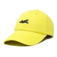 thumbnail image 5 of Dalix Jet Fighter Embroidered Cap Cotton Baseball Hat Airplane Jet Men in Yellow, 5 of 5