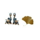 thumbnail image 5 of Escultura De Elefante De Resina Moderna, De Hierro Forjado, Con Hojas De Ginkgo, Para Decoración De Pared, Arte Coleccionable Para El Hogar, La Oficina Y La Sala De Estar., 5 of 8