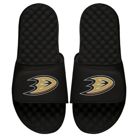 

Men s ISlide Black Anaheim Ducks Primary Logo Slide Sandals
