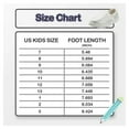 thumbnail image 6 of K KomForme Big Kid Sneakers Casual Gray Girls Shoes Slip on Size 13, 6 of 8