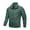 Army Green, variant on Men’s Zip Front Golf Jacket Lightweight Plaid Lined Slim Fit Casual Outdoor Wind Resistant Army Green 2XL