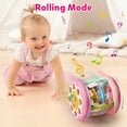 thumbnail image 6 of Vanmor Baby Girl Toys 6-12 Months- Pink Musical Light Up Ocean Rotating Tummy Time Infant Learning Crawling Pink Toys Babies Boys 1 2 3 Year Old for Birthday Baby Gifts, 6 of 6