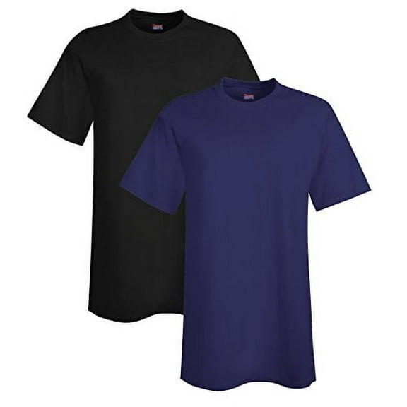 Hanes Short Sleeve Crew Neck Beefy T-Shirts (Men's Tall)