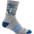 thumbnail image 1 of Darn Tough Coolmax Zuni Micro Crew Cushion Sock - Women's Light Gray Large, 1 of 3
