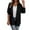 C-Black203, variant on Women Knitted Cardigan Longline Solid Color Open Front Sweater Wrap Draped Outerwear Soft Loose Fit Trendy Coat