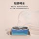 thumbnail image 2 of 1l Pet water bowl splash proof and non wet mouth floating bowl, car mounted floating water dispenser, anti overturning cat water dispenser (1 piece), 2 of 3