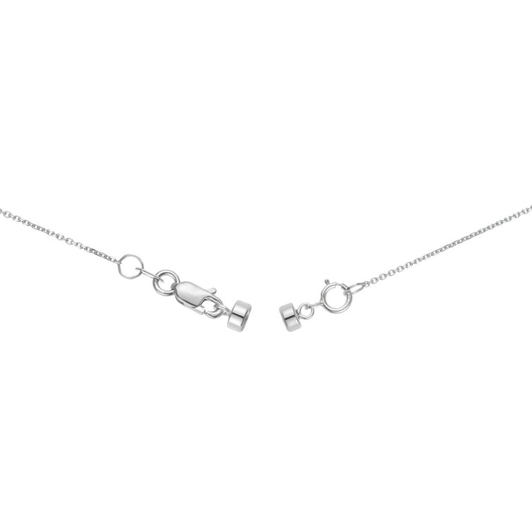1/4x Silver Tone Strong Magnetic Clasps, Magnetic Necklace