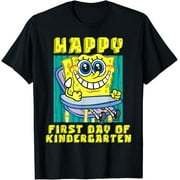 Mademark x SpongeBob SquarePants - SpongeBob Happy First Day Of Kindergarten Boys Girls Gift T-Shirt