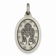 thumbnail image 3 of White Sterling Silver Charm Pendant Themed 40 mm 30, 3 of 4