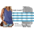 thumbnail image 6 of MOSHU Summer Tank Tops for Women V Neck Sleeveless Tops Loose Fit Dressy Casual Shirts, 6 of 8