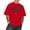 Red, variant on Big and Tall Shirts for Men Summer Large T Shirt Top Loose T Shirt Men's Casual Fashion Boys Basic Vintage Street Wear Shirts Men Pack Mens Foil Top Tee Plain Mens Tall Men's Tee M