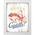 thumbnail image 1 of Brando, JJ 19x24 White Modern Wood Framed Museum Art Print Titled - Wanna Cuddle, 1 of 4