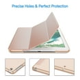 thumbnail image 3 of Trifold Stand Smart Cover Protective Tablet Case Slim Soft TPU Back Case with Auto Sleep/Wake for Apple iPad Air 1, 3 of 5