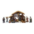 thumbnail image 5 of 12 Pieces Christmas Nativity Scene Figurines Decor Set Resin Material Holiday Religious Home Indoor Ornament, 5 of 9
