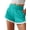 Lake Blue, variant on Rosvigor Womens High Waisted Shorts Cotton Shorts for Women Casual Shorts with Pockets