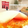 thumbnail image 6 of 4Pack Fire Blanket, 40''×40'' Fiberglass Emergency Fireproof Gear, Flame Retardant Protection for Home, Kitchen, Camping, Hiking, 6 of 6