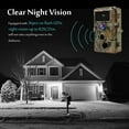 thumbnail image 6 of 2-Pack BlazeVideo Professional Game Trail & Deer Hunting Camera 24MP 1296P H.264 MP4 Video No Glow Night Vision 0.1S Trigger Motion Activated Waterproof for Outdoor Wildlife Tracking & Home Security, 6 of 7