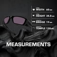 thumbnail image 5 of Oakley OO9096 Fuel Cell Rectangle Shaped Non-Polarized Sunglasses for Men - Includes Official Eyewear Kit - Polished Black Frame with Prizm Grey Lens, 5 of 7