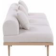 thumbnail image 2 of Meridian Furniture Laguna 106.5" Beige Water Resistant Fabric 3pc. Outdoor Modular Sofa, 2 of 7