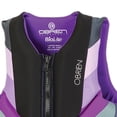 thumbnail image 3 of O'Brien Focus Jacket Vest for Women, Black and Purple, Small, 3 of 6