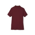 thumbnail image 2 of French Toast Toddler Girls School Uniform Short Sleeve Picot Collar Interlock Polo Shirt, 2 of 2