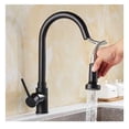 thumbnail image 1 of Pull Out Kitchen Faucet Black Oil Brush Sink Mixer Tap 360 Degree Kitchen Faucet Rotation Mixer Tap Kitchen Tap ,Easy to Install, 1 of 7