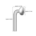 thumbnail image 2 of Pawsdot Durable Iron Drop Pins for Pallet Racks Rust-Proof and Reliable 100Pcs, 2 of 8