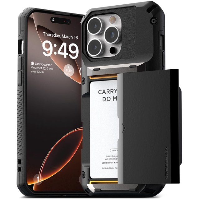 Funda para teléfono VRS DESIGN Damda Glide Pro Tarjetero iPhone 16 Pro Max (2024)