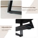 thumbnail image 4 of Yeshouse Mesa de comedor redonda de 120 cm para 4-6 personas, diseño rústico con espacio de almacenamiento, ideal para cocina, comedor, sala, reuniones y apartamento, 4 of 9